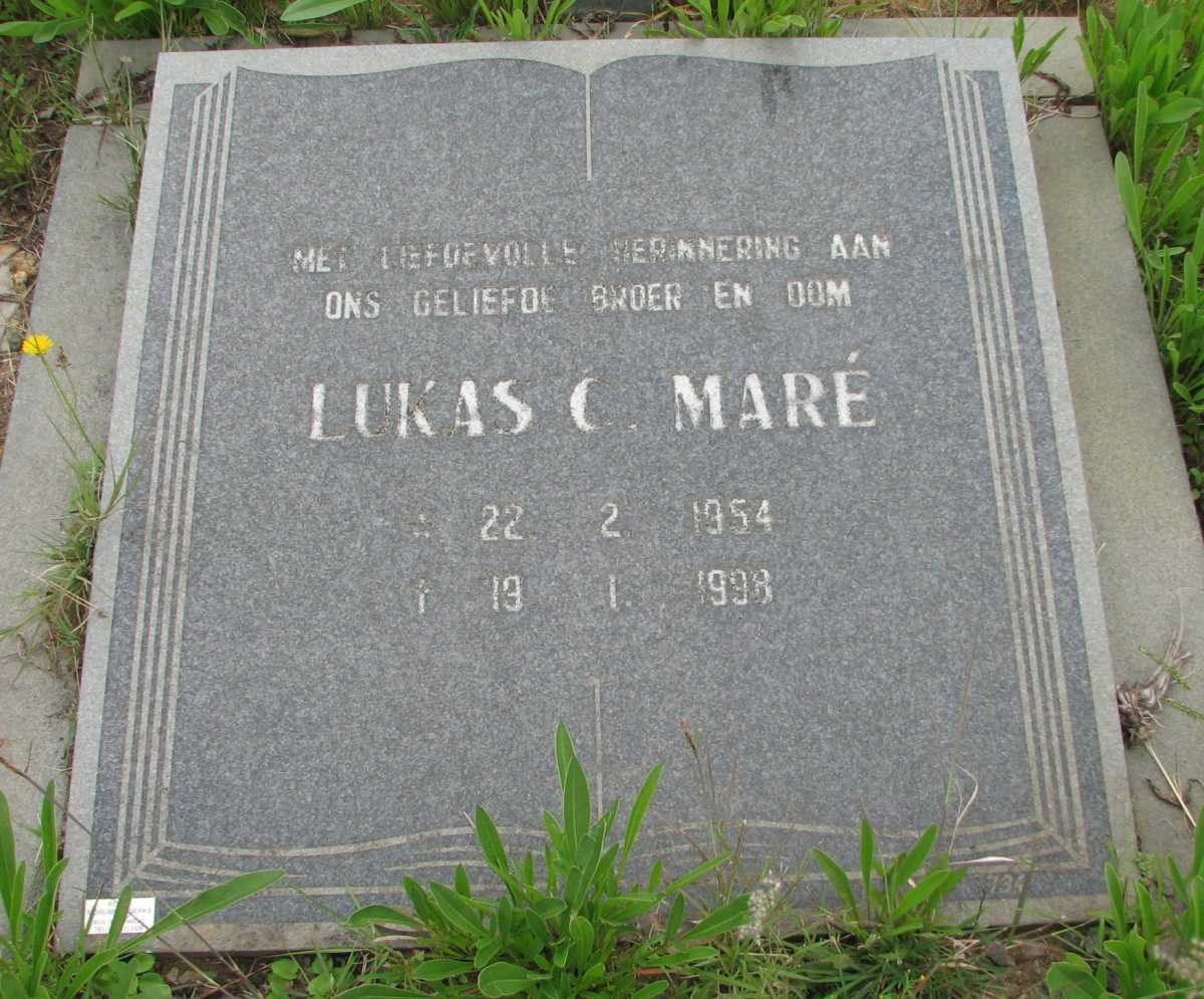 MARÉ Lukas C. 1954-1998