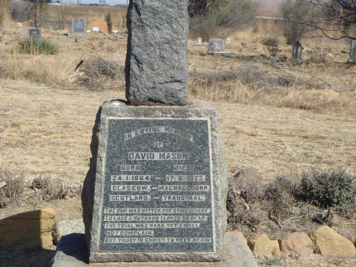 MASON David 1864-1923