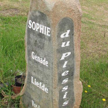 PLESSIS Sophie, du nee VENTER 1935-2005
