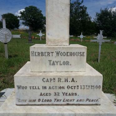 TAYLOR Herbert Wodehouse -1900