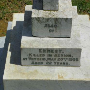 HAMILTON Ernest -1900