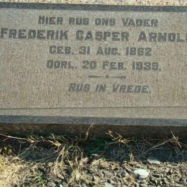 ARNOLDI Frederik Casper 1862-1939