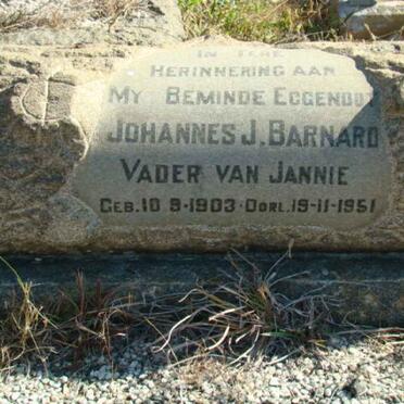 BARNARD Johannes J. 1903-1951