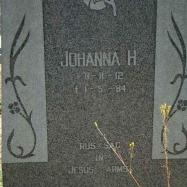DYK Johanna H., van 1912-1984