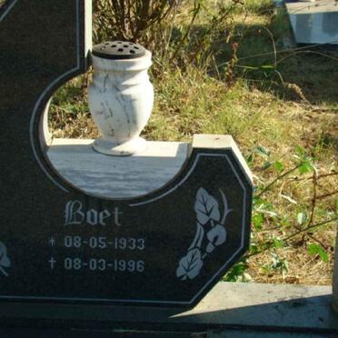 FOURIE Boet 1933-1996