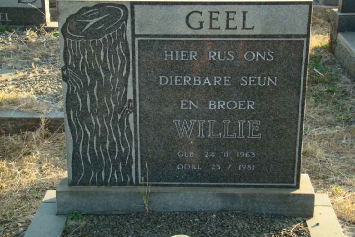 GEEL Willie 1963-1981