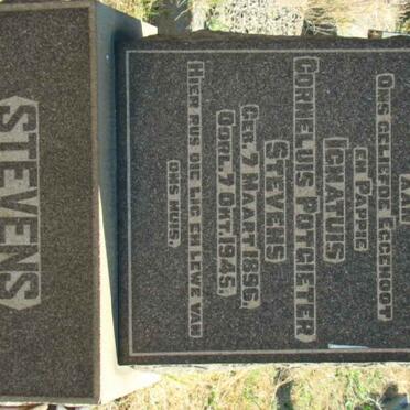 STEVENS Ignatuis Corneluis Potgieter 1896-1945