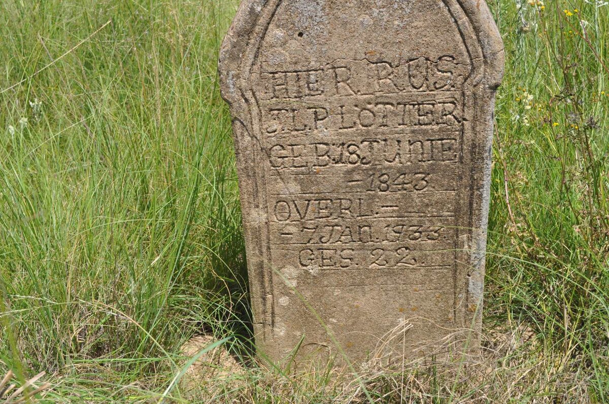 LOTTER J.L.P. 1843-1933