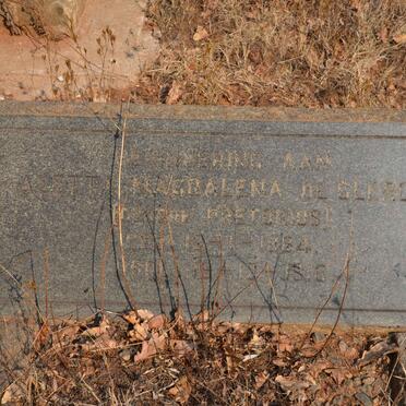 CLERCQ Aletta Magdalena, de nee PRETORIUS 1884-1918