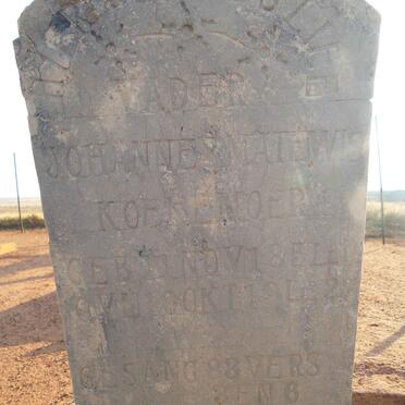 KOEKEMOER Johannes Matewis 1854-1942