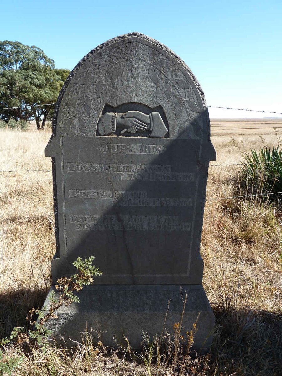 RENSBURG Lucas Willem, Jansen van 1913-1933