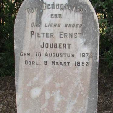 JOUBERT Pieter Ernst 1872-1892