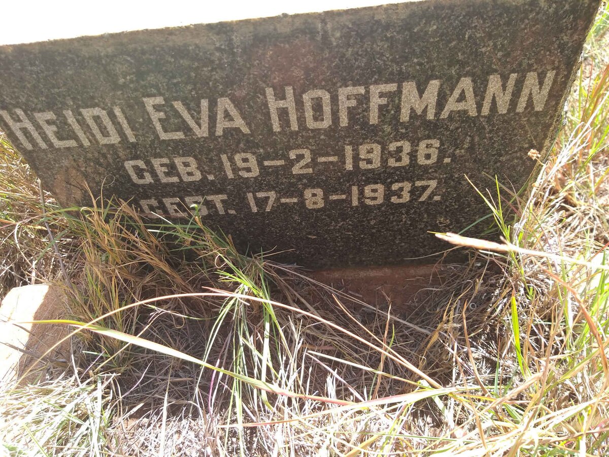 HOFFMANN Heidi Eva 1936-1937