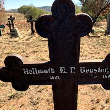 BEUSTER Hellmuth E.F. 1891-1899