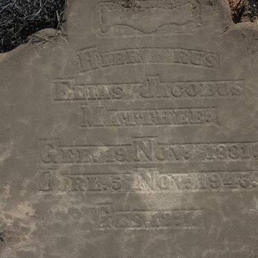 MATTHEE Elias Jacobus 1881-1943