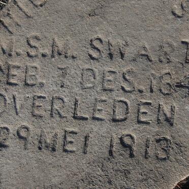 SWART M.S.M. 1847-1913