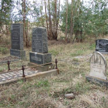 Mpumalanga, MIDDELBURG district, Wonderhoek 376 JS, Schabort family cemetery