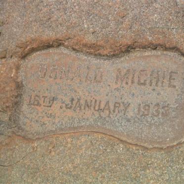 MICHIE Donald -1933