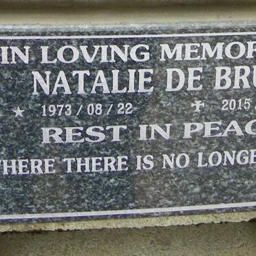BRUIN Natalie, de 1973-2015