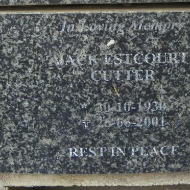 CUTTER Jack Estcourt 1930-2001
