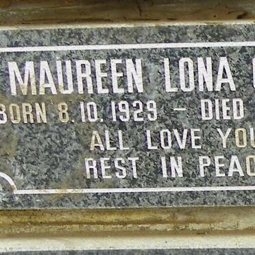OLSEN Maureen Lona 1929-1995
