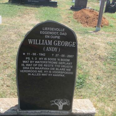 ANDERSON William George 1942-2007
