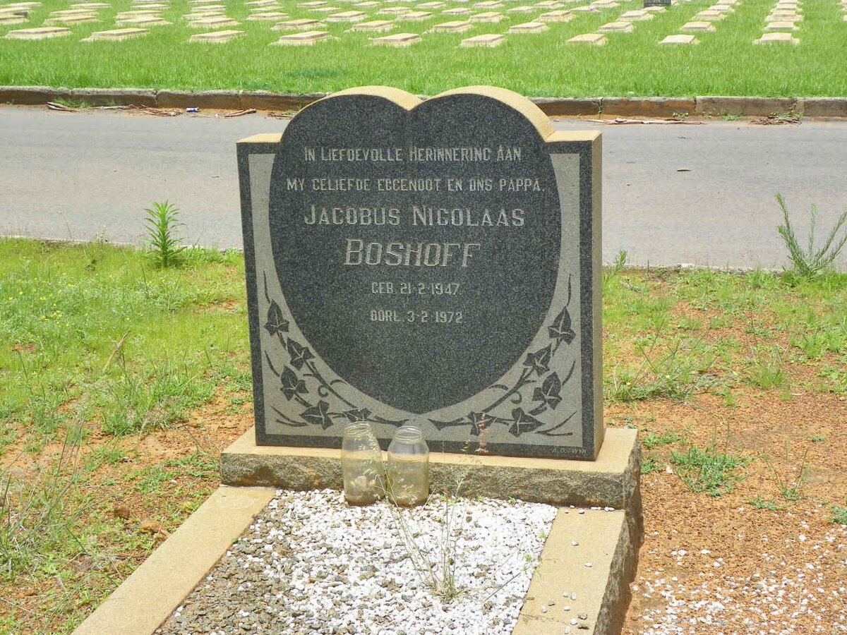 BOSHOFF Jacobus Nicolaas 1947-1972