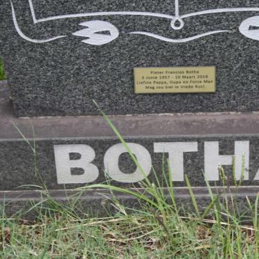 BOTHA P.J.J. 1931–2003 :: BOTHA J.B. 1959– :: BOTHA Pieter Francois 1957–2019 #2