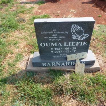 BARNARD Cornelia Petronella 1927–2017 #1