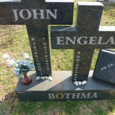 BOTHMA John 1934-2013 &amp; Engela 1939-