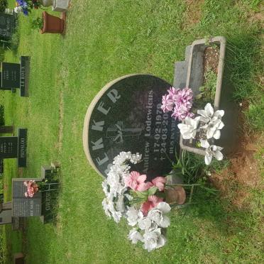 BEKKER Andrew Lodewicus 1979-200?