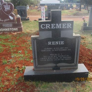 CREMER Renie 1931-2011