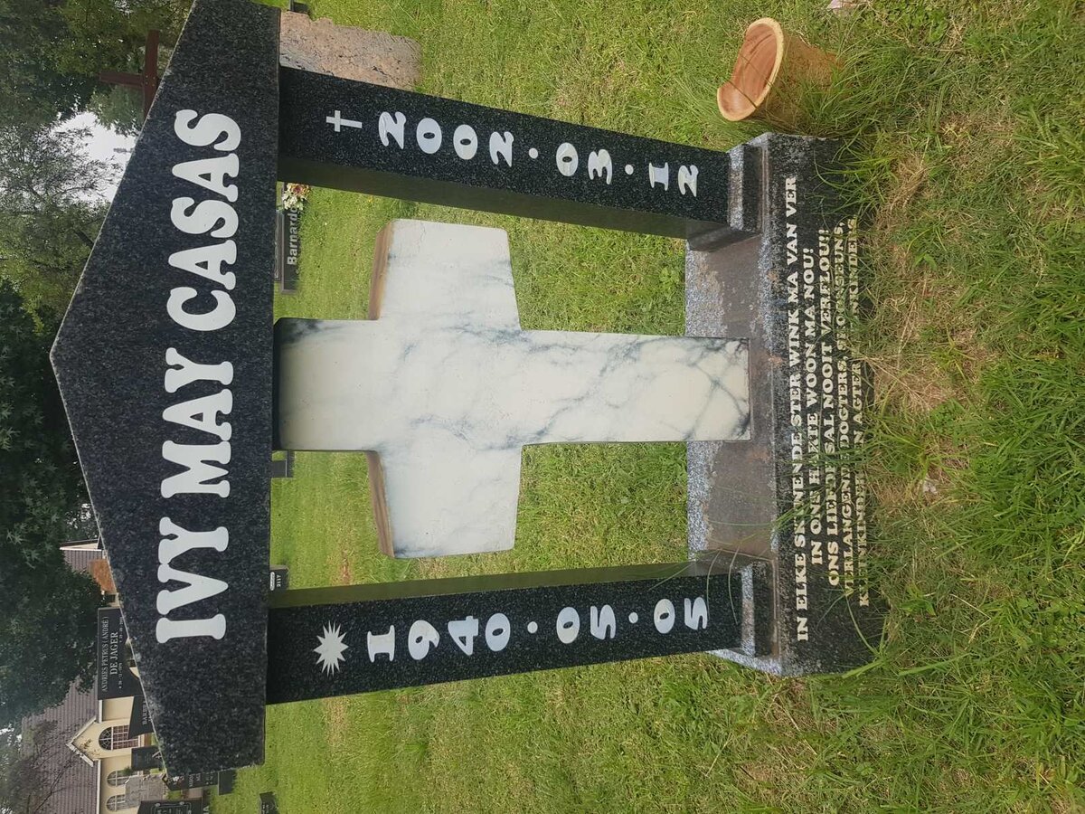 CASAS Ivy May 1940-2002