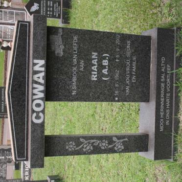 COWAN A.B. 1962-2002