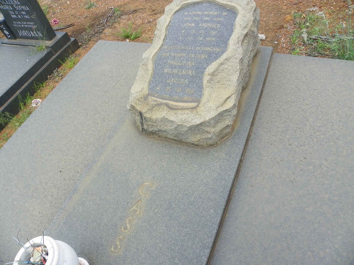 CASS John Andries 1910-1974 &amp; Philipina Wilhelmina Jacoba 1918-1996 #1