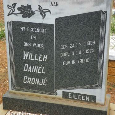 CRONJÉ Willem Daniël 1939-1975