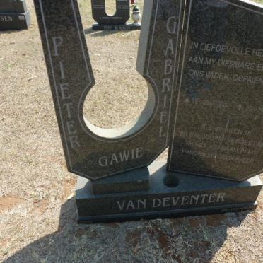 DEVENTER Pieter Gabriel, van 1937-2003