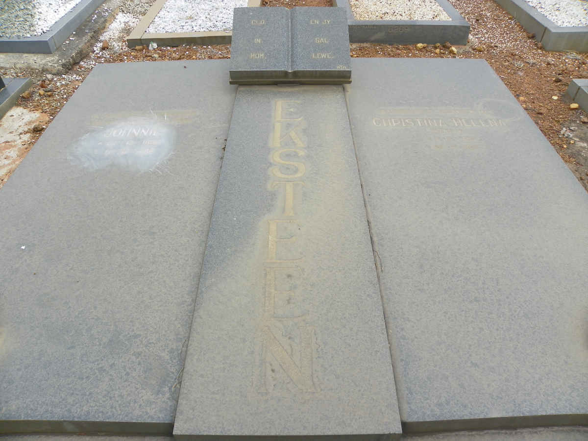 EKSTEEN Johnnie 1896–1981 & Christina Helena 1899–1983 #1