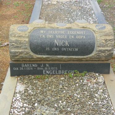 ENGELBRECHT Barend J.N. 1924-1973