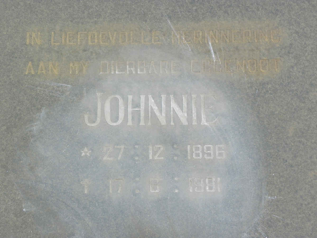 EKSTEEN Johnnie 1896–1981 & Christina Helena 1899–1983 #2