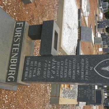 FURSTENBURG Jan P.A. 1953-1977