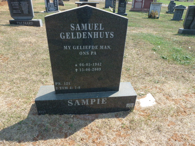GELDENHUYS Samuel 1942-2009