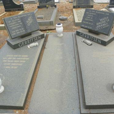 GERRITSEN Albert Gerrit 1886–1983 &amp; Maria Magrieta Johanna V.D. MERWE 1896–1987 #1