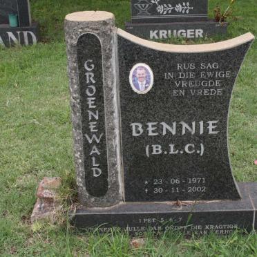 GROENEWALD B.L.C. 1971-2002