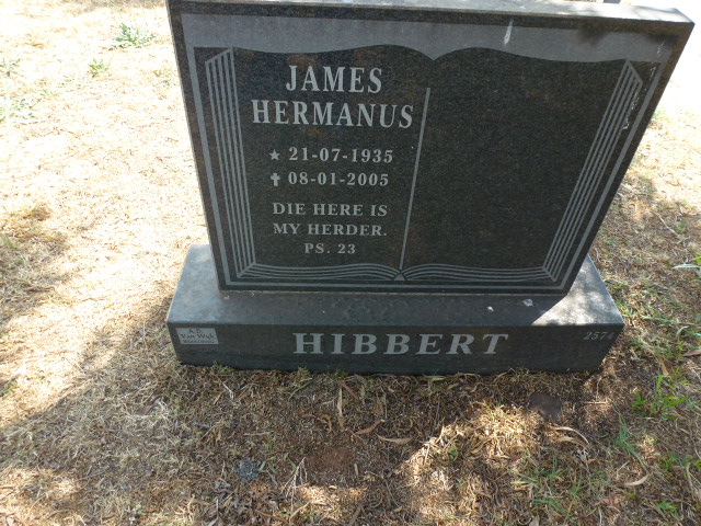 HIBBERT James Hermanus 1935-2005