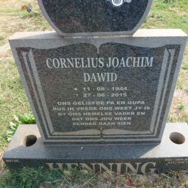 HENNING Cornelius Joachim Dawid 1944-2015