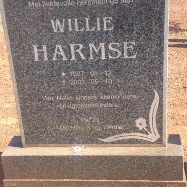 HARMSE Willie 1907-2003