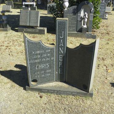 JANEKE Chris 1939-1991