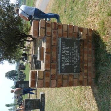 KRUGER Barbara Izabel 1928-2007