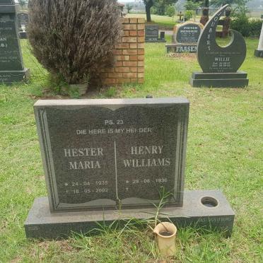 KAPP Henry Williams 1930-2018 &amp; Hester Maria 1935-2002 #1